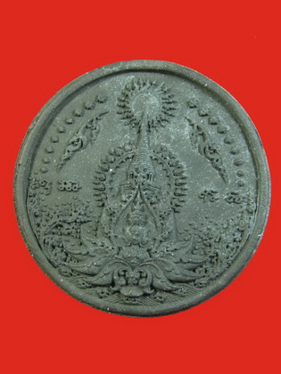 สุดยอดแห่งพุทธศิลป์ อภิปัญญามหาเศรษฐี เนื้อว่านสีดำ ขนาด 3.5 ซม.