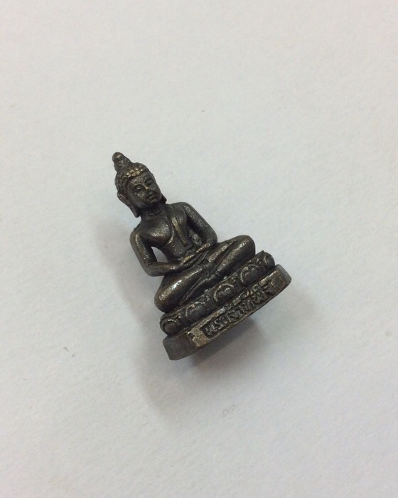 พระกริ่งหลวงพ่อทันใจ รุ่นแรก รวยแสนล้าน วัดพระธาตุดอยคำ จ.เชียงใหม่ เนื้อทองเหลืองรมดำ กล่องเดิม #2