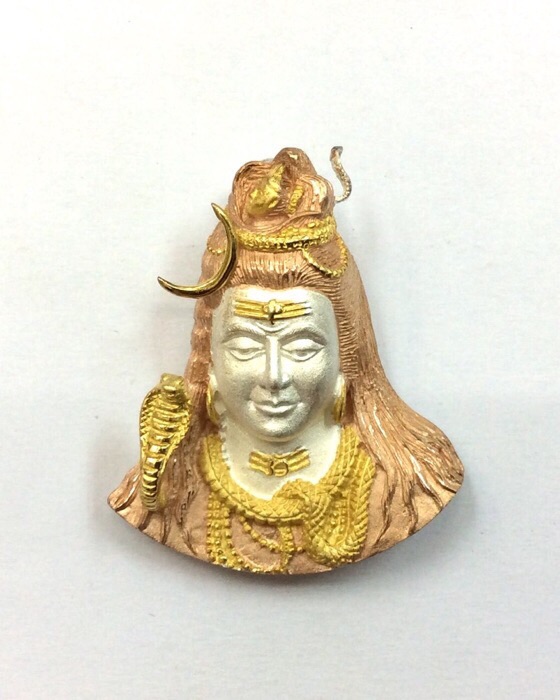 จี้พระศิวะ เนื้อ 3กษัตริย์  ปลุกเสกโดย อาจารย์สุชาติ รัตนสุข