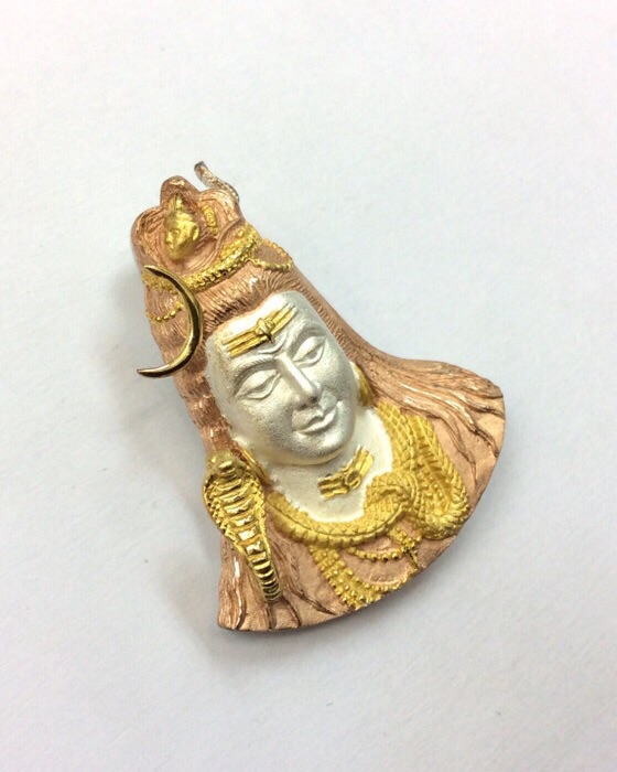 จี้พระศิวะ เนื้อ 3กษัตริย์  ปลุกเสกโดย อาจารย์สุชาติ รัตนสุข