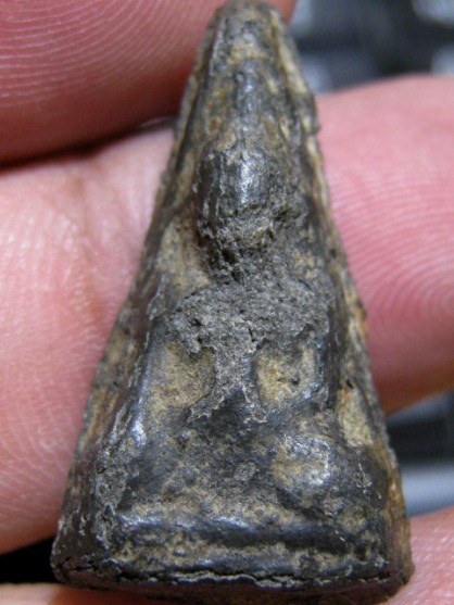 พระร่วงนั่ง เนื้อชินเงิน จ.สุโขทัย มาพร้อมบัตรรับรอง