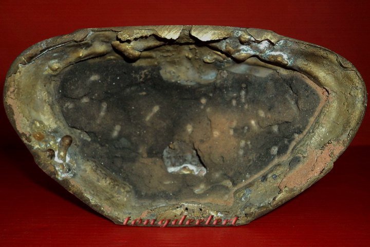 พระบูชาปางประทานพร วัดสนม อนุสรณ์วางศิลาฤกษ์หอประชุม ปี 2517 ใต้ฐานดินไทย