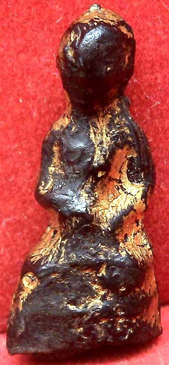 *พระอุปคุต ปางจกบาตร กรุวัดชนะสงคราม กทม. เนื้อผงคลุกรัก*