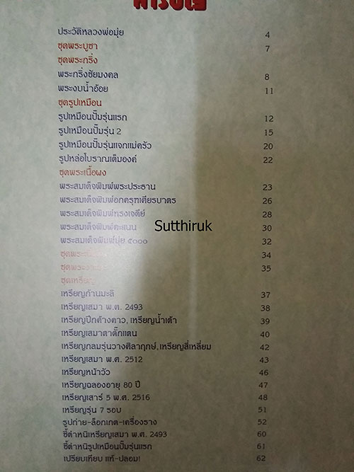 หนังสือ วัตถุมงคลยอดนิยม หลวงพ่อมุ่ย วัดดอนไร่ จ.สุพรรณบุรี