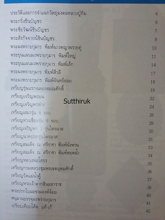 หนังสือ ชี้จุดศึกษาพระ หลวงปู่ทิม วัดละหารไร่ จ.ระยอง แท้-เก๊