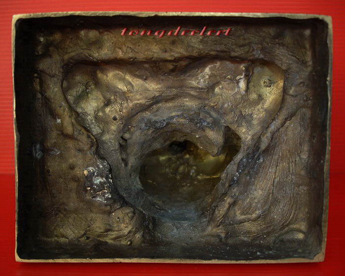 รูปหล่อบูชาหลวงพ่อสาย วัดท่าขนุน จ.กาญจนบุรี รุ่นแรก หน้าตัก 5 นิ้ว สวยมากค่ะ