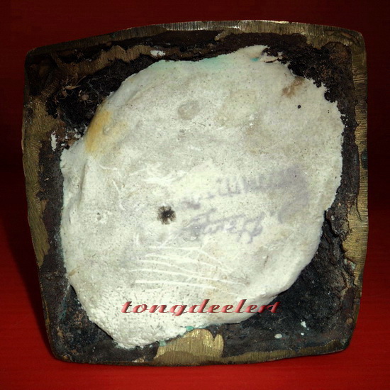 พระบูชาปางห้ามญาติ(พระประจำวันจันทร์) สำนักพุทธรัตนประทีป เนื้อทองผสม หล่อดินไทยค่ะ