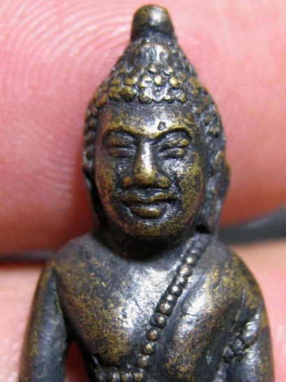 พระกริ่งโสฬส มปร.เนื้อทองเหลือง ปี2515 วัดราชประดิษฐ์ กรุงเท พฯ พระเกจิดังปลุกเสกมากมาย