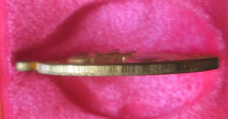 เหรียญหลวงพ่อรวย วัดตะโก จ.อยุธยา รุ่นอายุยืน เพิ่มบารมี บล็อกวงเดือน