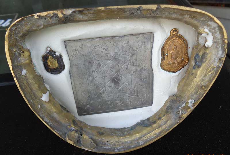 95++พระบูชาหน้าตัก 5 นิ้ว สูง 8.5นิ้ว เนื้อทองเหลืองขัดเงา ((รวยโชคลาภ)) หลวงพ่อรวย วัดตะโก ภาชี อยุ