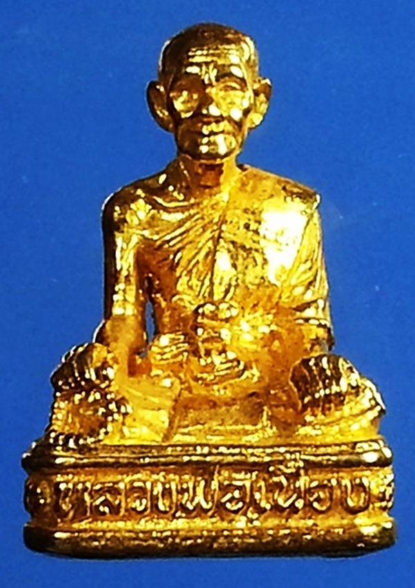 รูปเหมือนหล่อ หลวงพ่อเนื่่อง วัดจุฬามณี จ.สมุทรสงคราม
