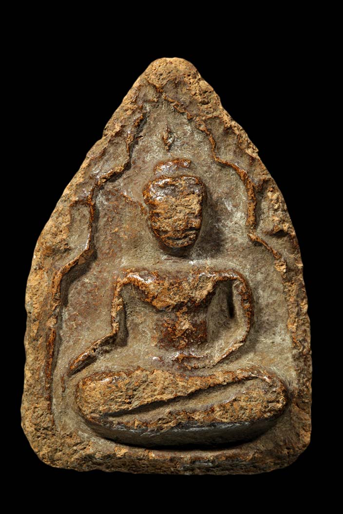 พลายคู่ ตัดเดี่ยว พิมพ์หน้ายักษ์ กรุวัดบ้านกร่าง