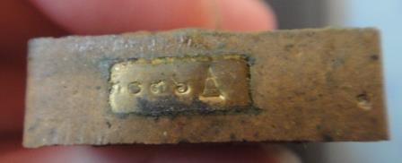 ขุนแผนพรายกุมาร รุ่นบรรจุกรุเจดีย์จุฬามณี เนื้อว่านเสน่ห์จันทร์ตะกรุดเงินคู่ เลข 3036 หลวงพ่อสาคร วั