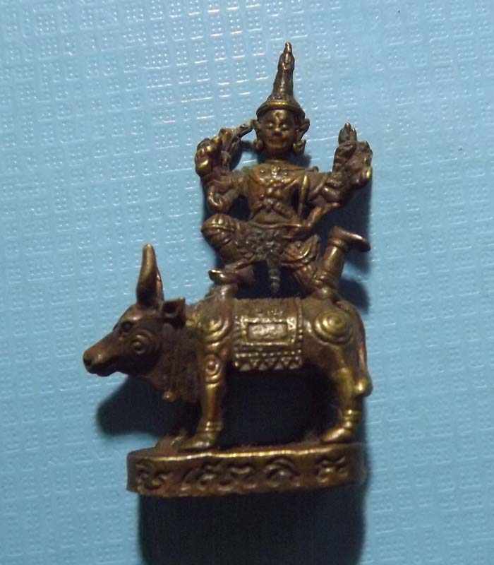 พระนาราย์ทรงโค วัดหน้าพระเมรุ ปี2551  จ.พระนครศรีอยุธยา