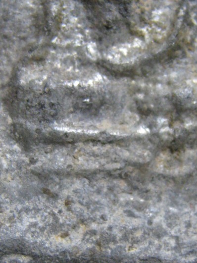 พระร่วงนั่ง เนื้อชินเงิน กรุวัดราชบูรณะ จ.อยุธยา มาพร้อมบัตรรับรองความแท้