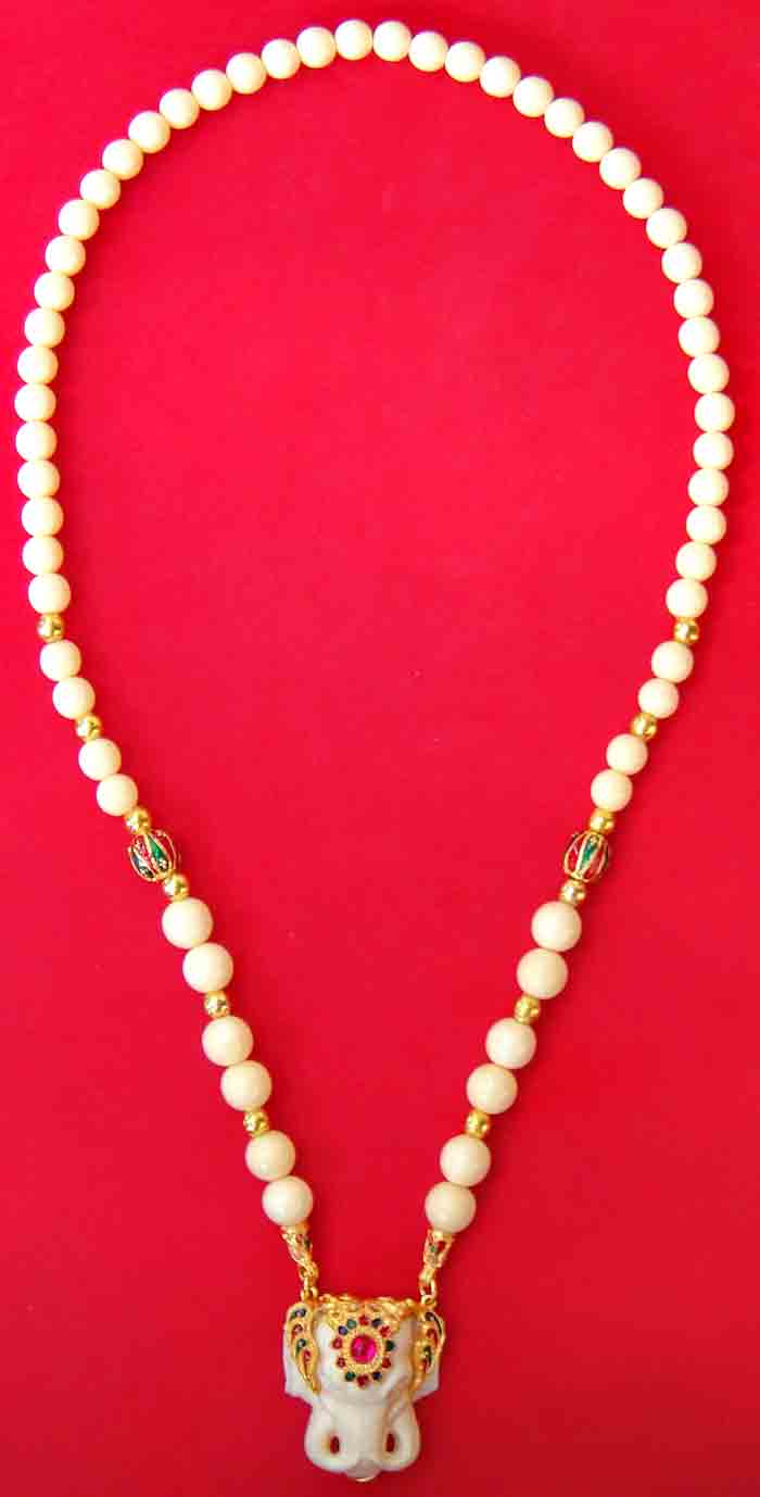 ***สร้อยคล้องพระเม็ดเรซิ่นลายง าลวดลายแบบสุโขทัยโบราณกะไหล่ทอ งความยาว 25 นิ้ว ขนาดศูนย์กลาง เม็ดสร้