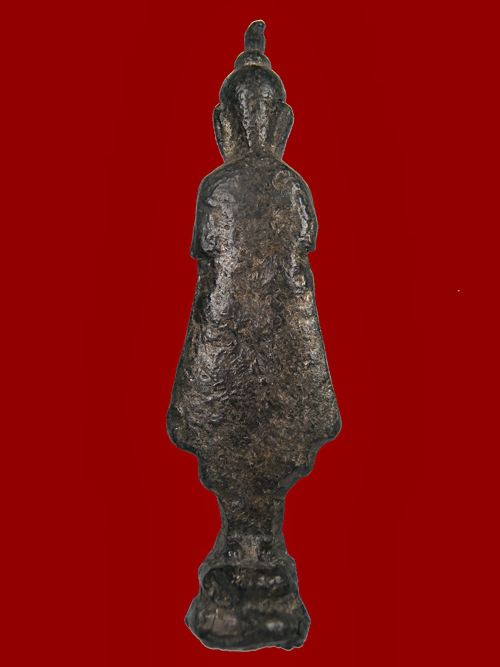 พระร่วงยืน กรุวัดเลียบ เนื้อชินตะกั่ว สภาพสวยครับ