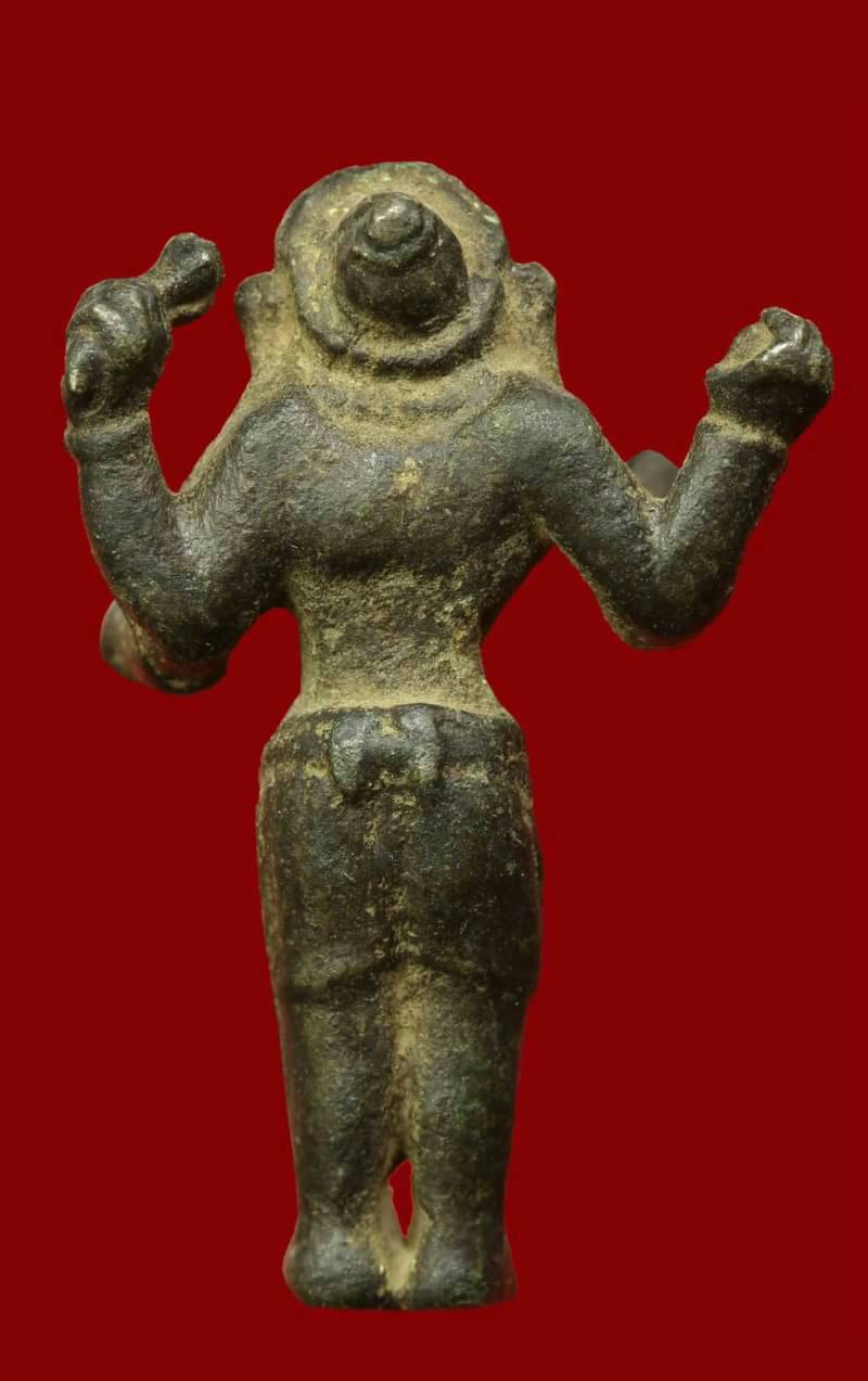 พระพิฆเนศยืน เนื้อสำริดเก่า