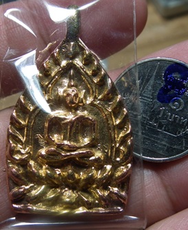 วัดใจต่ำกว่าจอง เหรียญหล่อ"เจ้าสัวรุ่นแรก"แซยิด๙๐ หลวงพ่อคง วัดเขากลิ้ง จ.เพชรบุรี เนื้อนวะแก่ทองคำผ