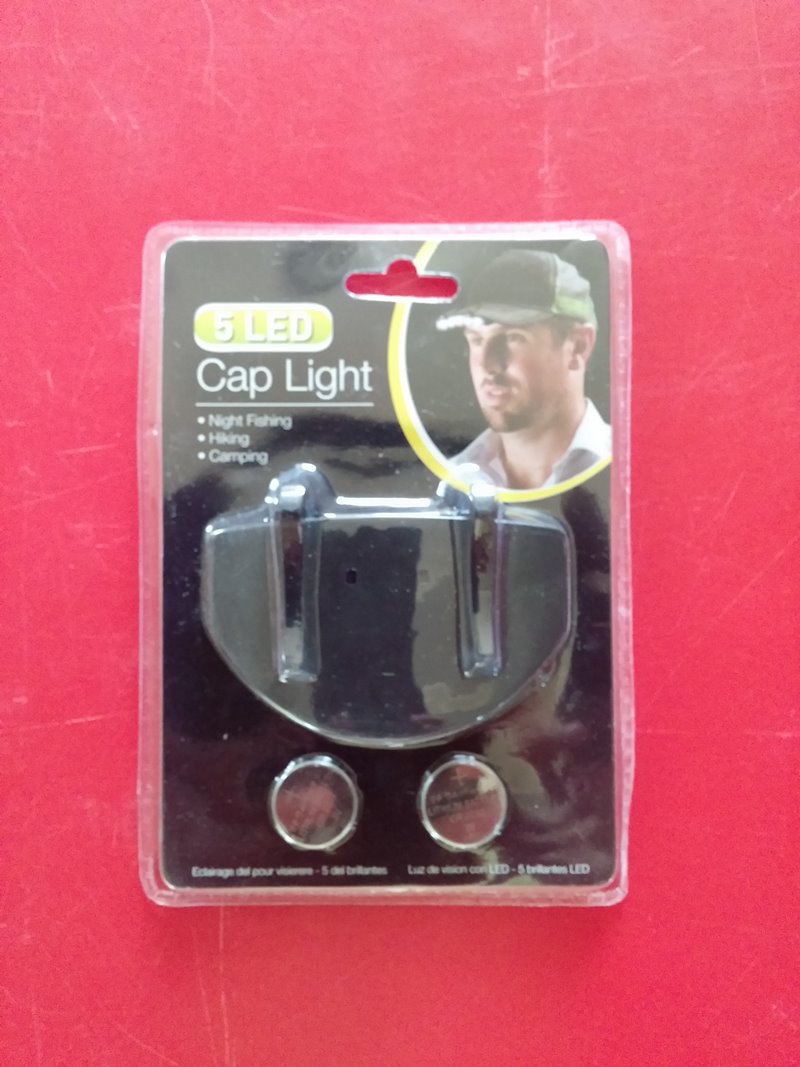 เคาะเดียว (185 บาท) LED แบบติดหมวก จัดให้ 2 แพค ถูก มาก ๆ ครับ