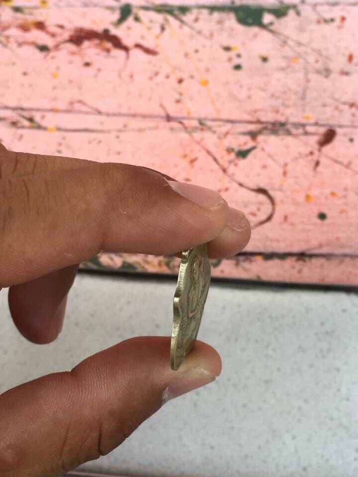 เหรียญหนุมาน หลวงพ่อกวย ปี 21 สภาพน่ารักๆ