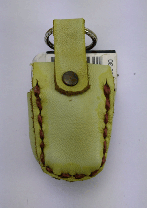 กระเป๋าใส่กล้องส่องพระ ทำจากหนัง "no.1"