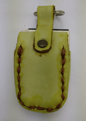 กระเป๋าใส่กล้องส่องพระ ทำจากหนัง "no.6"