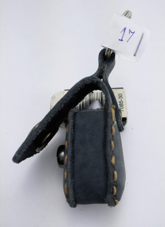 กระเป๋าใส่กล้องส่องพระ ทำจากหนัง "no.17"