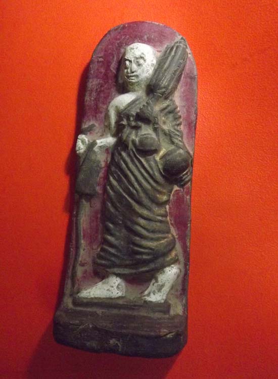 พระสิวลีบูชา หลวงพ่อกวย วัดโฆสิตารามจ.ชัยนาท 4x9นิ้ว