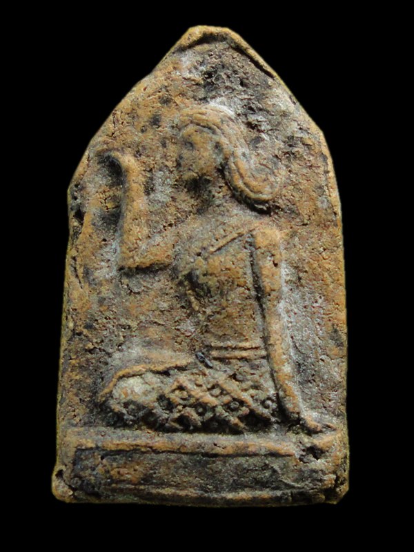 นางกวักเนื้อผงว่าน รุ่นสข.๑ พิมพ์ใหญ่ หลวงพ่อคล้าย วัดสวนขัน จ.นครศรีธรรมราช ปี 2510