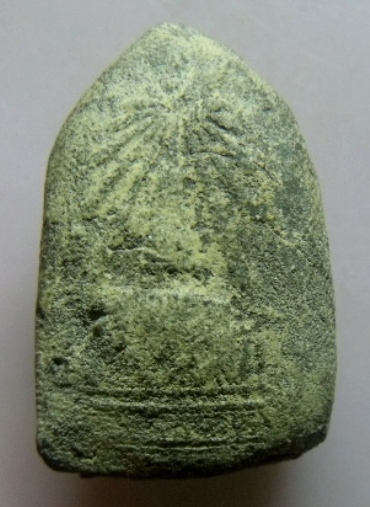 **วัดใจ**หลวงปู่ทวดเนื้อว่านหลังเจดีย์ ฝังตะกรุด 9 ดอก ปี ๒๕๓๕**อาจารย์นอง ปลุกเสก สวยๆ