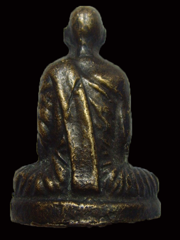 รูปหล่อหลวงพ่อเดิมพิมพ์หน้าฝรั่งปี2493รูปหล่อรุ่นสุดท้ายที่ทันหลวงพ่อเดิมเสก