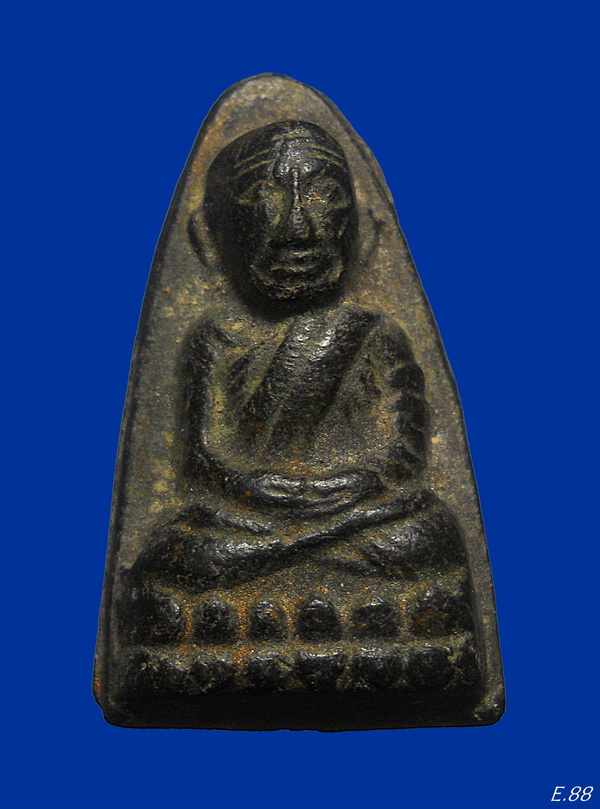 หลวงปู่ทวด หลังหนังสือ วัดช้างให้ ปี 13 พระครูใบฎีกาขาว รกุขิตธมุโม สร้าง