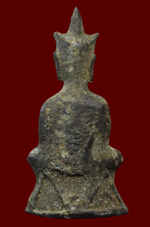 พระชัย อยุธยา เนื้อสำริด สนิมหยก สภาพสมบูรณ์