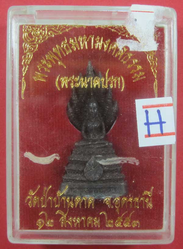 (พระนาคปรก)พระพุทธมหามงคลธรรม วัดป่าบ้านตาด จ.อุดรธานี ปี53
