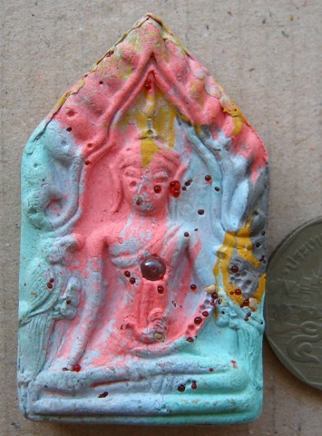 ขุนแผน ครูบากฤษณะ วัดป่ามหาวัน จ.นครราชสีมา ตะกรุดเงิน หายาก