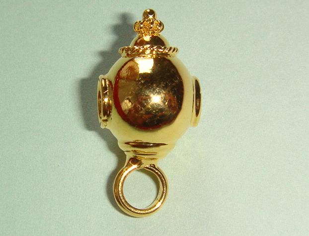 หัวขุนทองคำ 90% ขนาด 10 มิล นน. 1.8 กรัม *** Size เล็ก ***