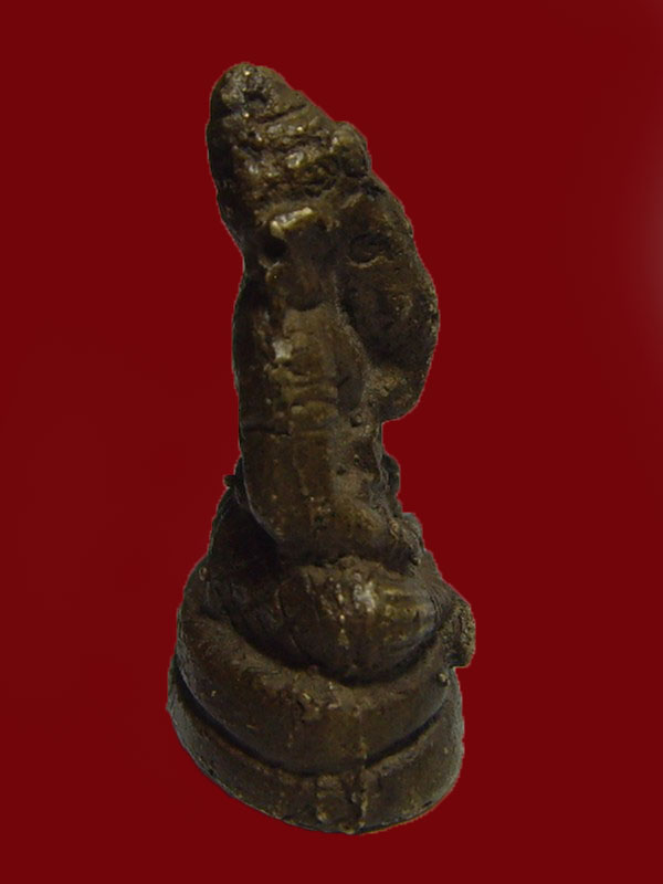 พระพิฆเนศวร์ 2 กร ( เจ้าคุณศรีฯ สนธิ์ วัดสุทัศน์ฯ ) ออกโบสถ์ พราหมณ์ เนื้อทองผสม ปี2490พระดูง่าย