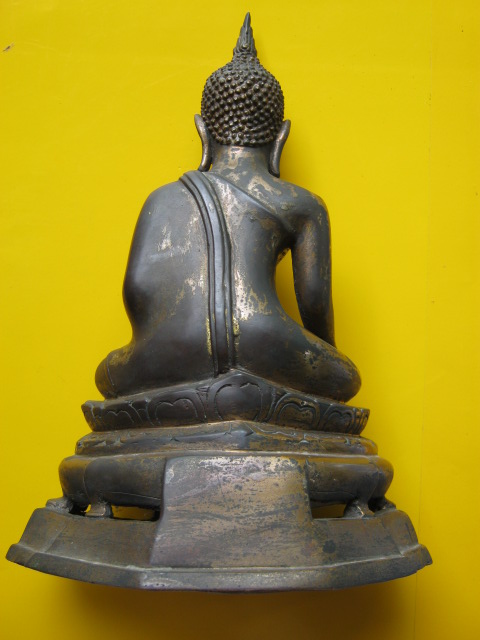 พระบูชา ก้นดินไทย.ตามุก หล่อหนา