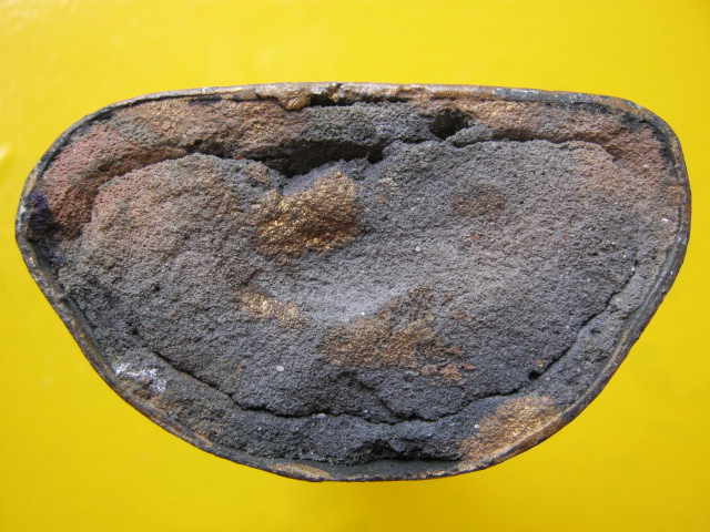 พระบูชารัตนะ เนื้อทองผสม ฐาน 12 นักษัตริย์ ดินเต็ม สภาพสมบูรณ์ครับ