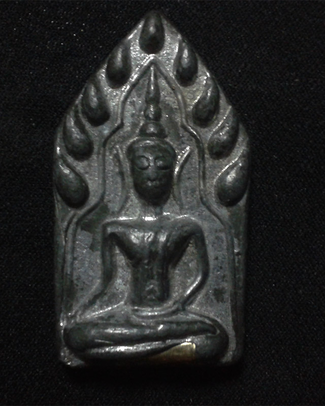 ขุนแผนตะกั่ว ฝั่งตะกรุด หลวงพ่อตัด วัดชายนา ปี50 ฝั่งตะกรุด มีโค๊ด