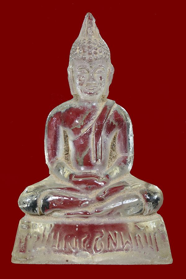 พระแก้วนพเก้า สำนักพุทธประทีป ปี2500 เนื้อเพชรน้ำดี(ใส)