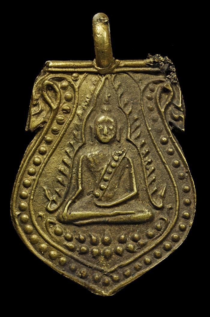 เหรียญหล่อชินราชไกลปืนเที่ยง วัดทองนพคุณ 2463 สวยเดิมๆ องค์ที่ 2