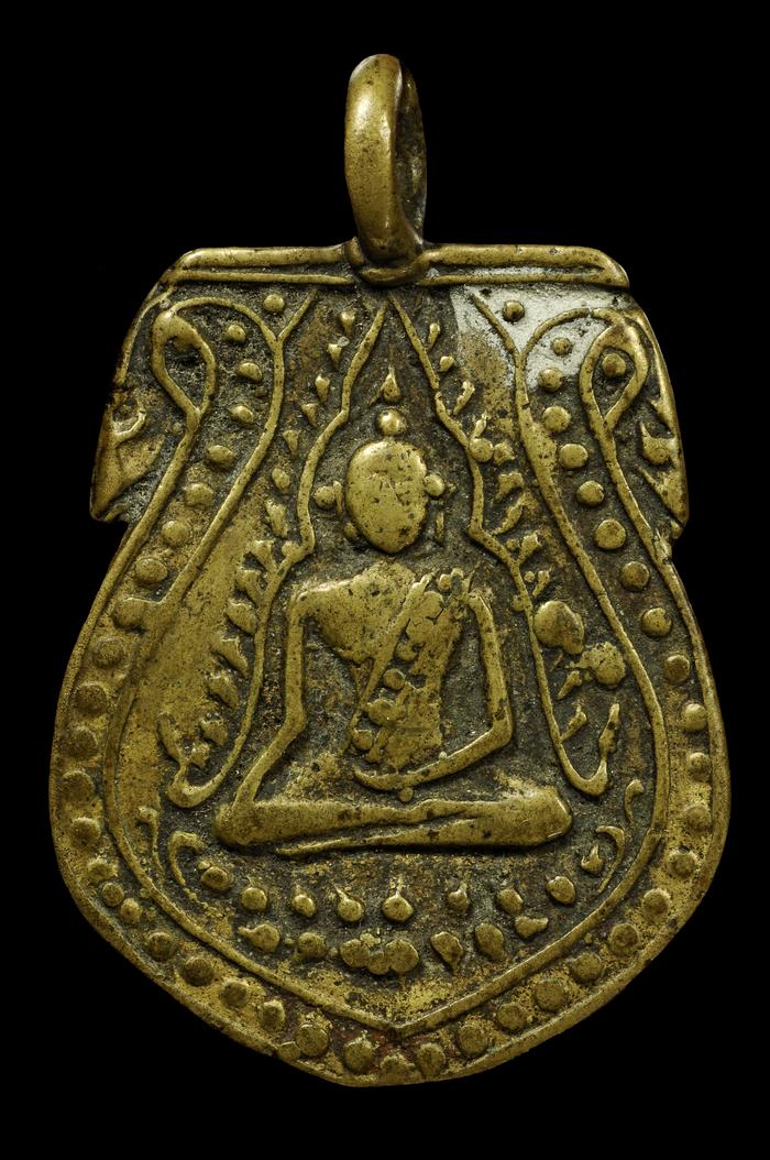 เหรียญหล่อชินราชไกลปืนเที่ยง วัดทองนพคุณ 2463 องค์ที่ 4