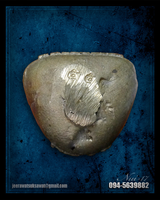 รูปหล่อโบราณ หลวงพ่อตัด วัดชายนา ตะกรุดทองแดง