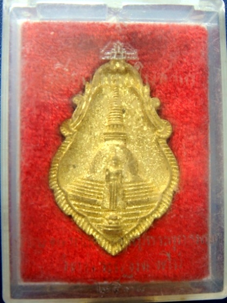 เหรียญใบสาเก พระปฐมเจดีย์ ปี 2538 พร้อมกล่องเดิมครับผม