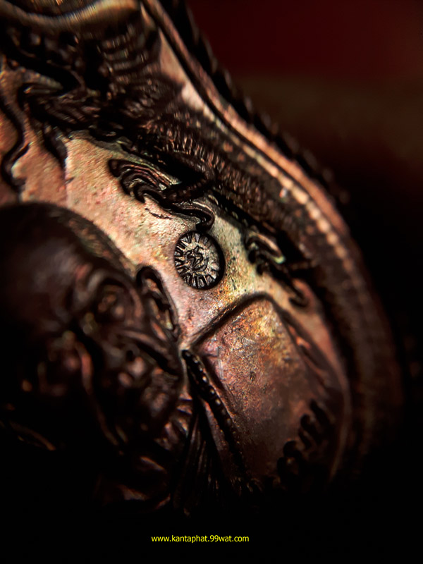 เหรียญมังกรคู่ หลวงปู่หมุนวัดบ้านจาน