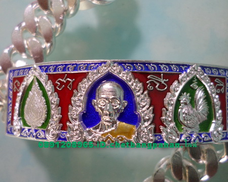 เลสหลวงพ่อรวย วัดตะโก รุ่นเลื่อนสมณศักดิ์ ๔บาทลงยา ป้ายแดง