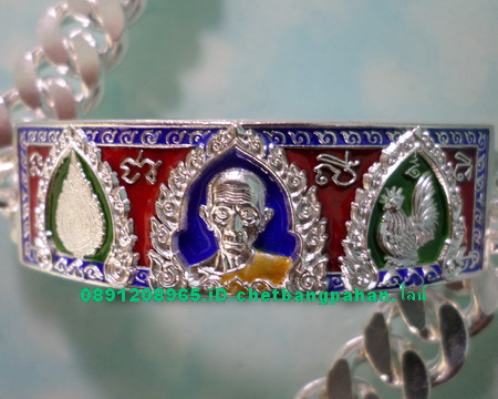 เลสหลวงพ่อรวย วัดตะโก รุ่นเลื่อนสมณศักดิ์ ๔บาทลงยา ป้ายแดง