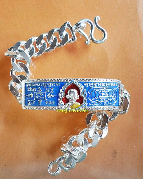 เลสหลวงพ่อรวย วัดตะโก ๒บาทลงยา.แยกจากชุดกรรมการ. ปี๕๘ รุ่นรวยทันใจ ป้ายแดง สร้าง๙๙๙ชุด